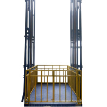 CE  hydraulic warehouse cargo lift cargo low cost two step elevator